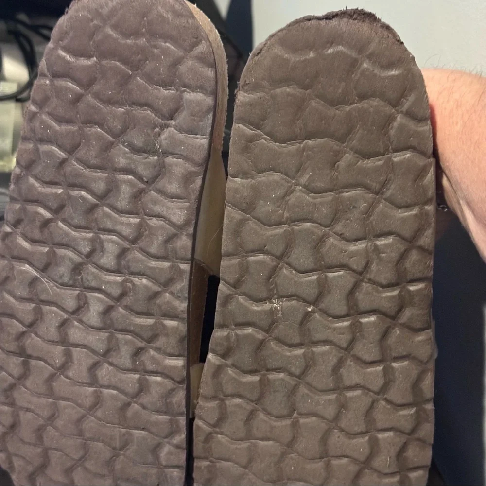 Women’s Luna Neutral Taupe Double-Buckle Sandals with Contoured Footbed